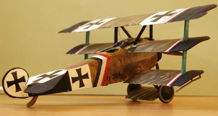 Plastikov modelstv - FOKKER  Dr.I