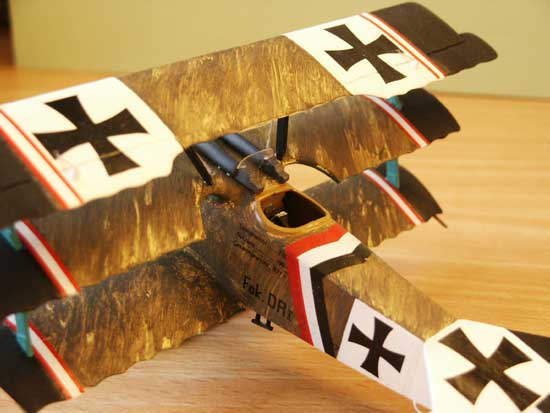 Plastikov modelstv - FOKKER  Dr.I