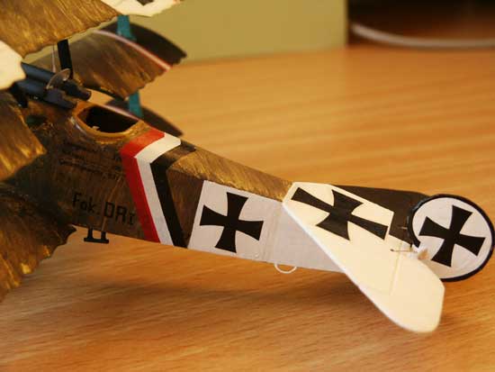 Plastikov modelstv - FOKKER  Dr.I