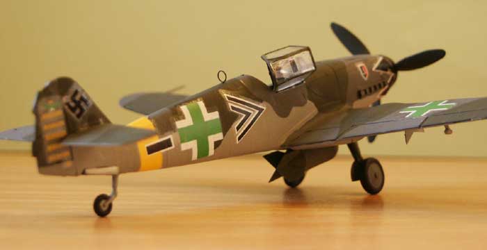 Plastikov modelstv - MESSERSCHMITT Bf 109 K 