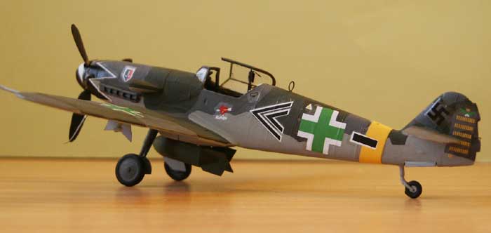 Plastikov modelstv - MESSERSCHMITT Bf 109 K 